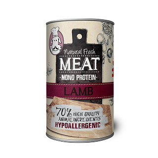 NFM Sjef's Cuisine –  Monoprotein Lamm - Konserven 400g
pro 6 Stück